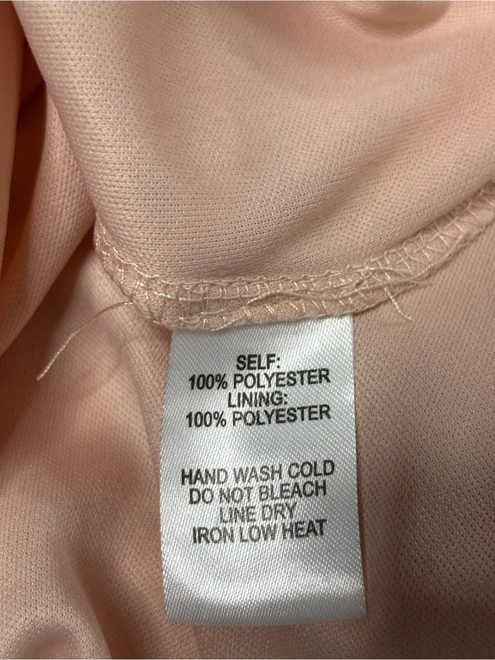 Lulus Madalyn Blush Lace Maxi Dress Zipper Back Adjustable Straps Medium EUC - Picture 8 of 16